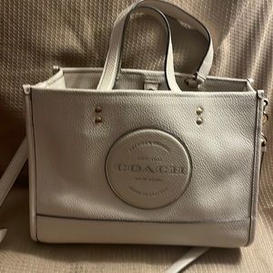 Coach cross body white